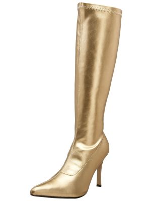 Bota Dourada Adulto Luxo Bota Dourada Adulto Luxo