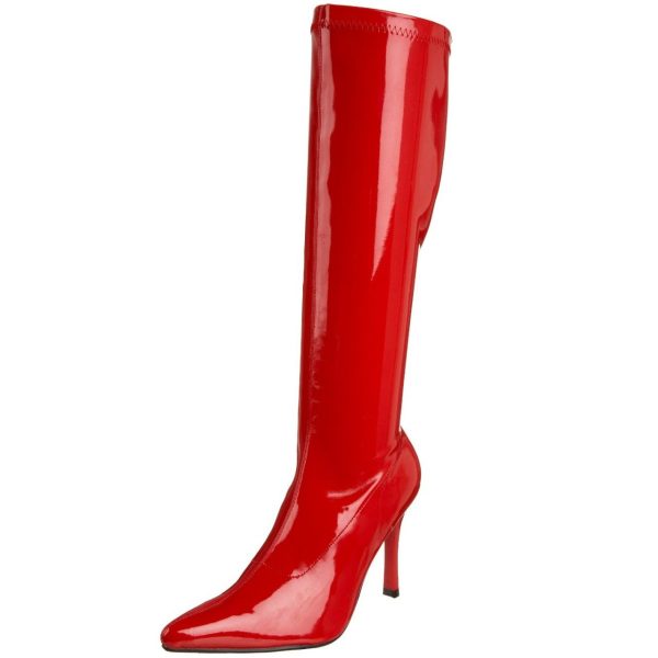 Bota Vermelha Sexy Adulto Luxo Bota Vermelha Sexy Adulto Luxo