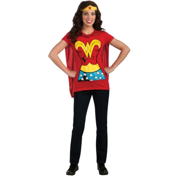 Camiseta Adulto da Mulher Maravilha Camiseta Adulto da Mulher Maravilha