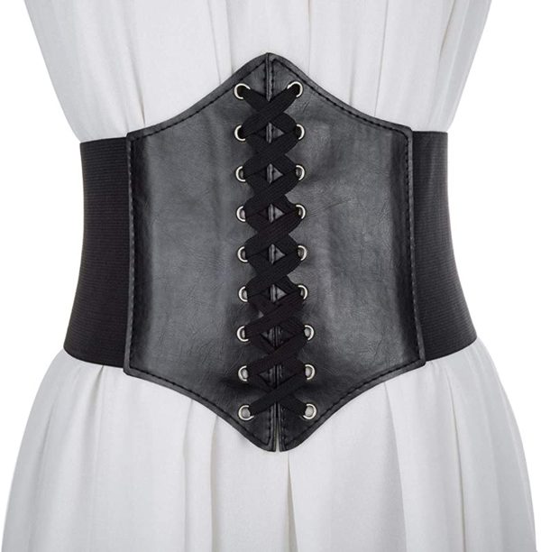 Cinto largo Vestido Mulher Vitoriana Medieval Adulto Feminino Cinto largo Vestido Mulher Vitoriana Medieval Adulto Feminino