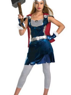 Fantasia Adolescente Feminina Thor Fantasia Adolescente Feminina Thor