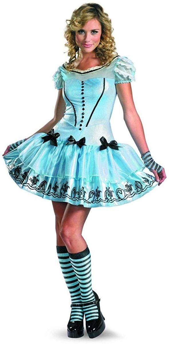 Fantasia Adulto Alice no País das Maravilhas Delicada Fantasia Adulto Alice no País das Maravilhas Delicada