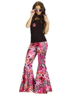 Fantasia Adulto Calça Hippie Fantasia Adulto Calça Hippie