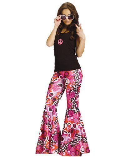 Fantasia Adulto Calça Hippie Fantasia Adulto Calça Hippie
