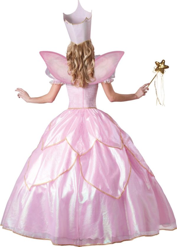 Fantasia Adulto Fada Madrinha Glinda Luxo Fantasia Adulto Fada Madrinha Glinda Luxo