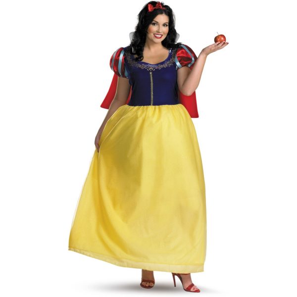 Fantasia Adulto Feminina Branca de Neve Luxo Fantasia Adulto Feminina Branca de Neve Luxo