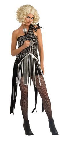 Fantasia Adulto Feminino Lady Gaga Franja Fantasia Adulto Feminino Lady Gaga Franja