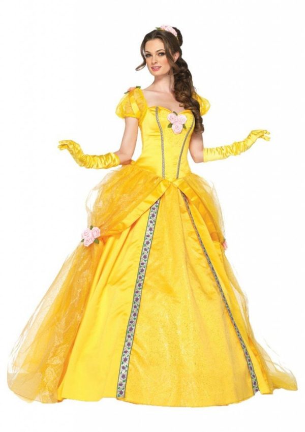 Fantasia Adulto Feminino Princesa Bela Elite Luxo Fantasia Adulto Feminino Princesa Bela Elite Luxo