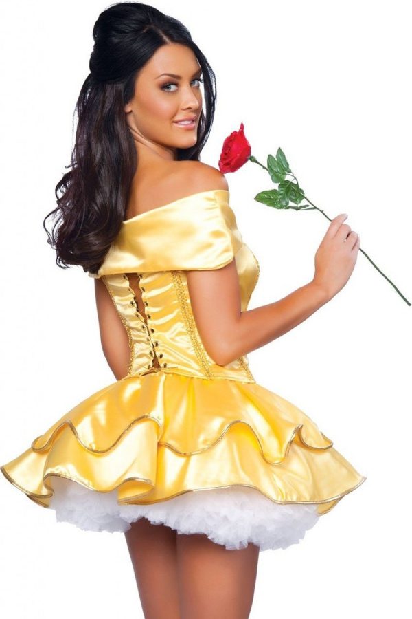 Fantasia Adulto Feminino Princesa Bela Sexy Elite Fantasia Adulto Feminino Princesa Bela Sexy Elite