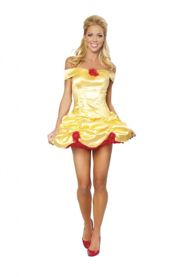 Fantasia Adulto Feminino Princesa Bela Sexy Luxo Fantasia Adulto Feminino Princesa Bela Sexy Luxo