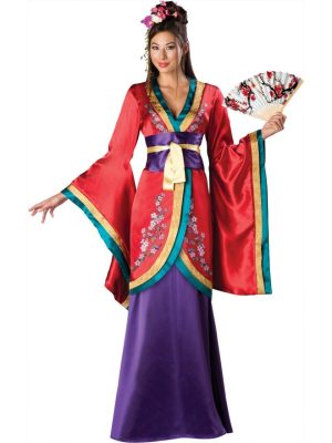 Fantasia Adulto Geisha Super Luxo