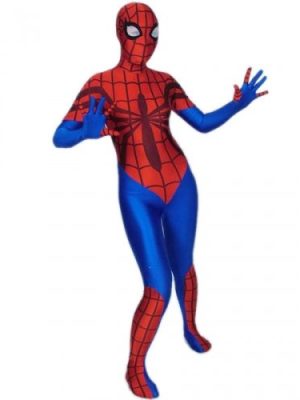 Fantasia Adulto Homem Aranha Spandex