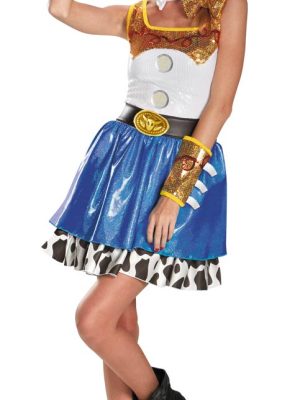 Fantasia Adulto Jessie Vestido Luxo