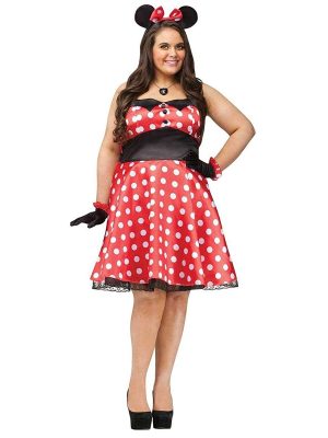 Fantasia Adulto Minnie Mouse Delicada