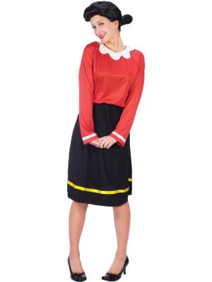 Fantasia Adulto Olívia Palito Popeye Fantasia Adulto Olívia Palito Popeye