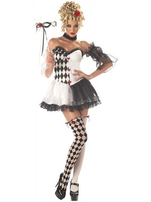 Fantasia Adulto Pierrot Sexy