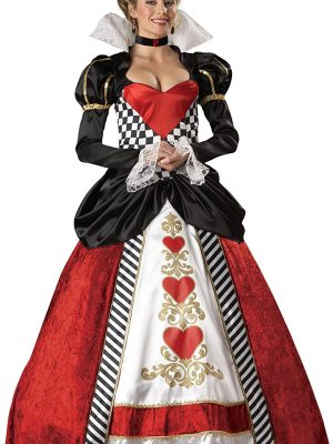 Fantasia Adulto Rainha de Copas Luxo Fantasia Adulto Rainha de Copas Luxo