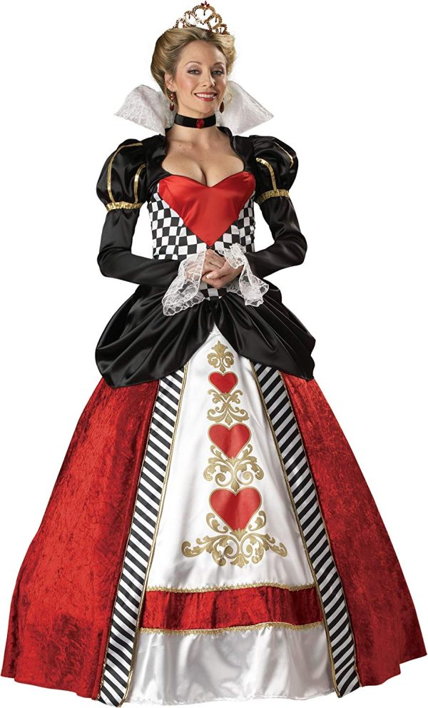 Fantasia Adulto Rainha de Copas Luxo Fantasia Adulto Rainha de Copas Luxo