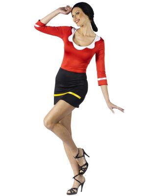 Fantasia Adulto Sexy Olívia Palito Popeye Fantasia Adulto Sexy Olívia Palito Popeye