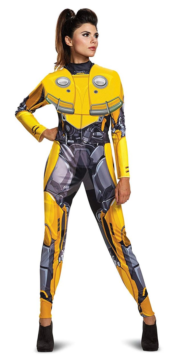 Fantasia Adulto Transformers Bumblebee Feminina Fantasia Adulto Transformers Bumblebee Feminina