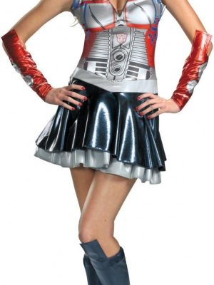 Fantasia Adulto Transformers Optimus Prime Feminino Sexy Fantasia Adulto Transformers Optimus Prime Feminino Sexy