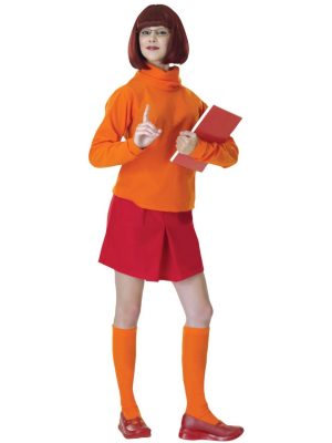 Fantasia Adulto Velma Scooby Doo Fantasia Adulto Velma Scooby Doo