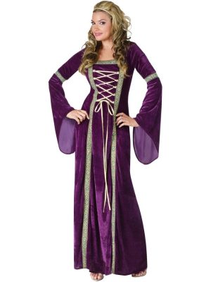 Fantasia Adulto Vestido Trançado Luxo Fantasia Adulto Vestido Trançado Luxo