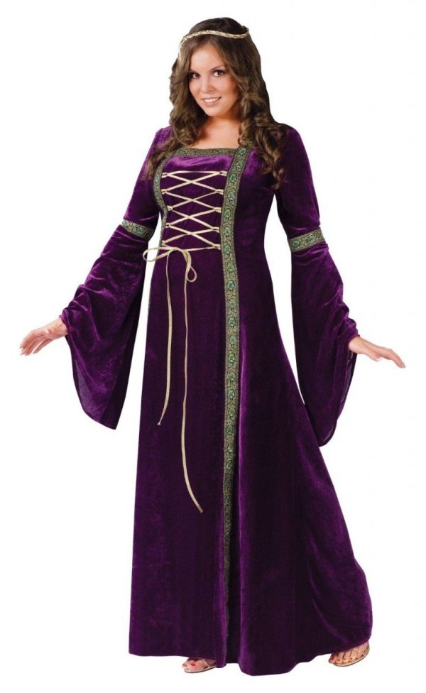 Fantasia Adulto Vestido Trançado Luxo Fantasia Adulto Vestido Trançado Luxo Extra Grande