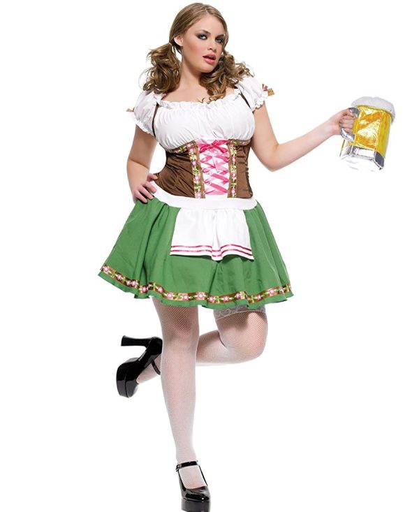 Fantasia Alemã Oktoberfest Adulto Feminino Sexy