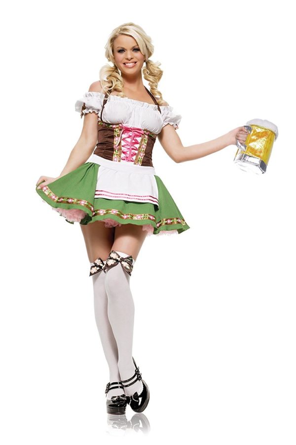 Fantasia Alemã Oktoberfest Adulto Feminino Sexy