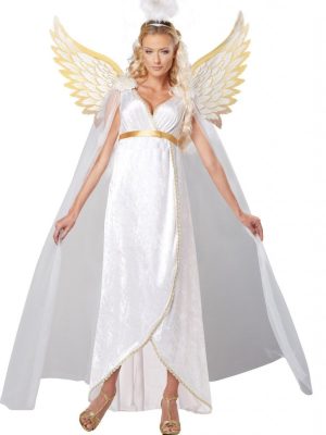 Fantasia Anjo da Guarda Divino Adulto Fantasia Anjo da Guarda Divino Adulto
