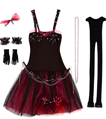 Fantasia anos 80 Feminino Cindy Lauper Adulto Luxo Fantasia anos 80 Feminino Cindy Lauper Adulto Luxo
