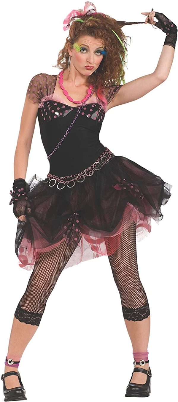 Fantasia anos 80 Feminino Cindy Lauper Adulto Luxo Fantasia anos 80 Feminino Cindy Lauper Adulto Luxo