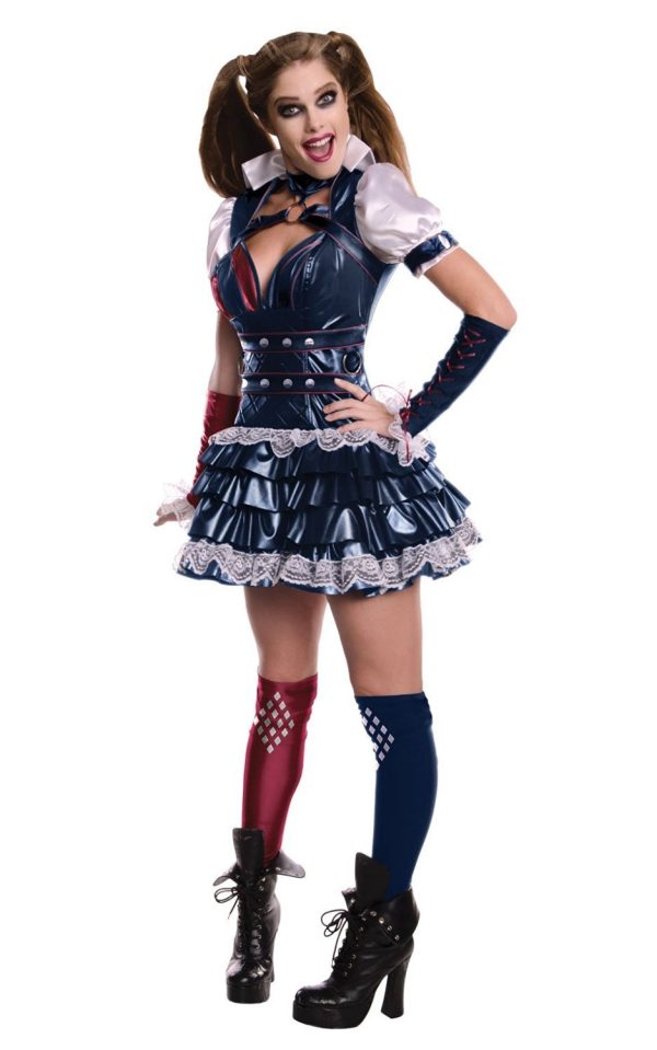 Fantasia Arlequina Arkham Knight Adulto Fantasia Arlequina Arkham Knight Adulto
