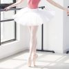 Fantasia Bailarina Profissional Saiote Saia Adulto Infantil Branco