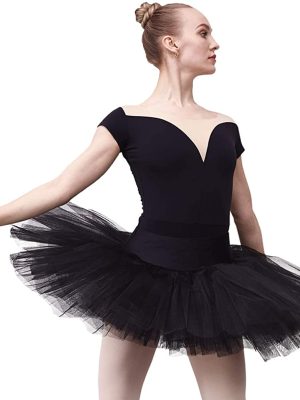 Fantasia Bailarina Profissional Saiote Saia Adulto Infantil Preto Fantasia Bailarina Profissional Saiote Saia Adulto Infantil Preto