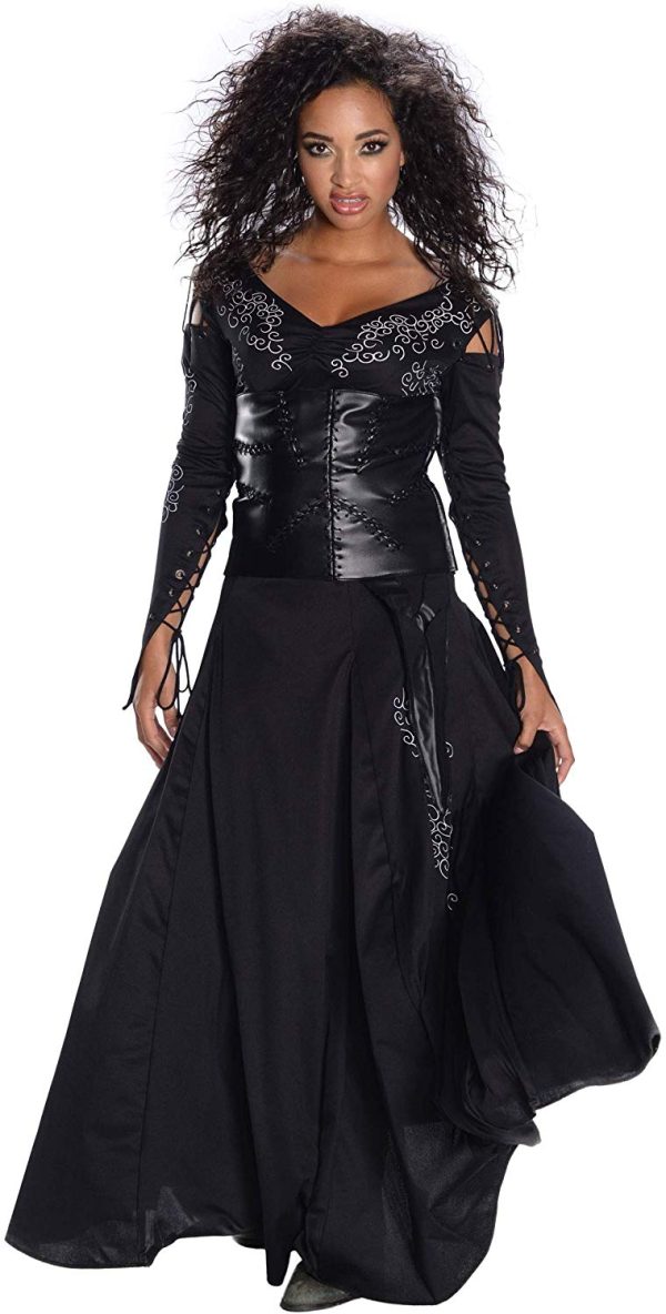 Fantasia Bellatrix Lestrange Harry Potter Luxo Fantasia Bellatrix Lestrange Harry Potter Luxo