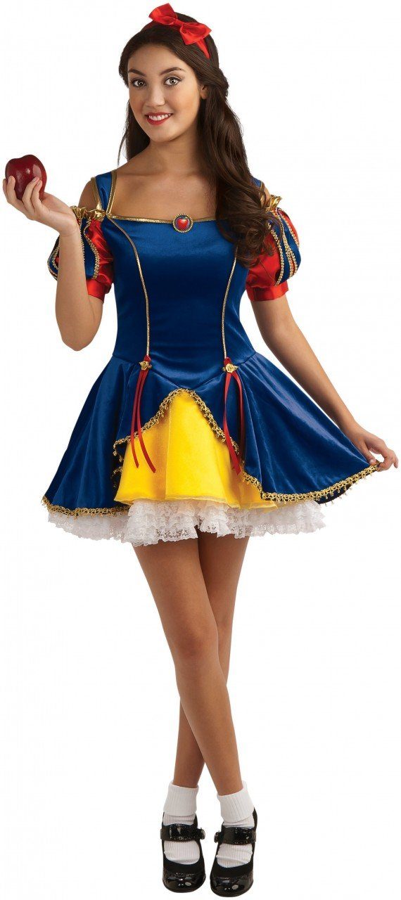 Fantasia Branca de Neve Adolescente Feminina Fantasia Branca de Neve Adolescente Feminina