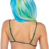 Fantasia Bustiê Adulto Feminino Pequena Sereia Ariel Sexy