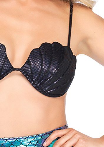 Fantasia Bustiê Adulto Feminino Pequena Sereia Ariel Sexy