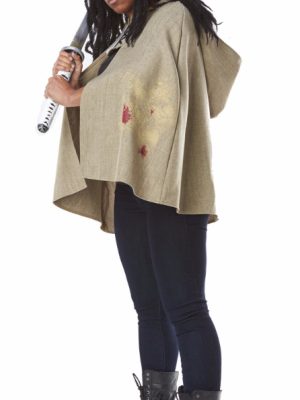Fantasia Capa Walking Dead Michonne Adulto Fantasia Capa Walking Dead Michonne Adulto