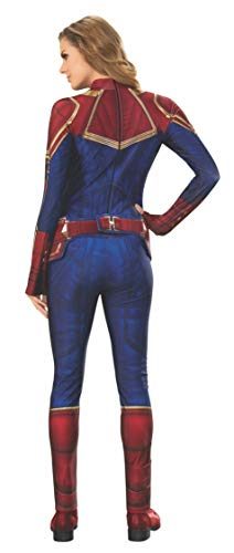 Fantasia Capitã Marvel Adulto Luxo Fantasia Capitã Marvel Adulto Luxo
