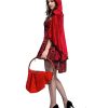 Fantasia Chapeuzinho Vermelho adulto Feminino Gótico Luxo