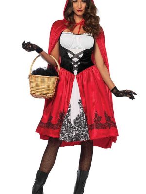 Fantasia Chapeuzinho Vermelho Adulto Feminino Luxo Fantasia Chapeuzinho Vermelho Adulto Feminino Luxo
