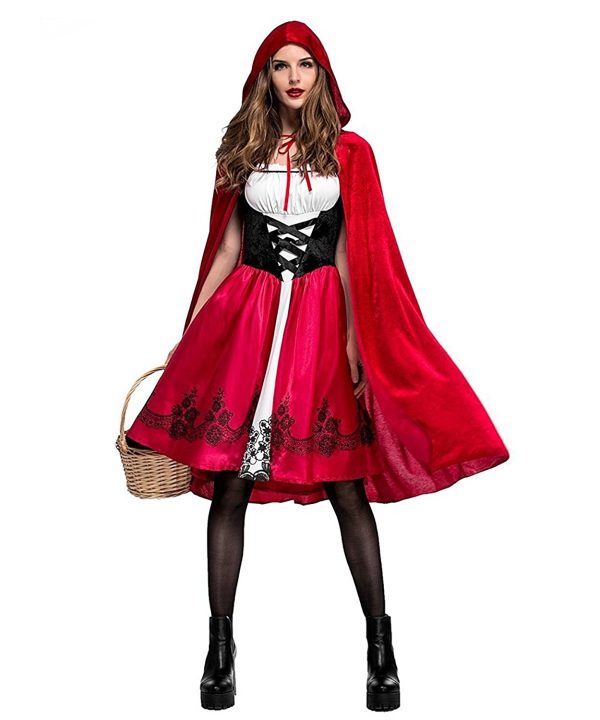 Fantasia Chapeuzinho Vermelho adulto Feminino Plus Luxo Fantasia Chapeuzinho Vermelho adulto Feminino Plus Luxo