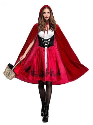 Fantasia Chapeuzinho Vermelho adulto Feminino Plus Luxo