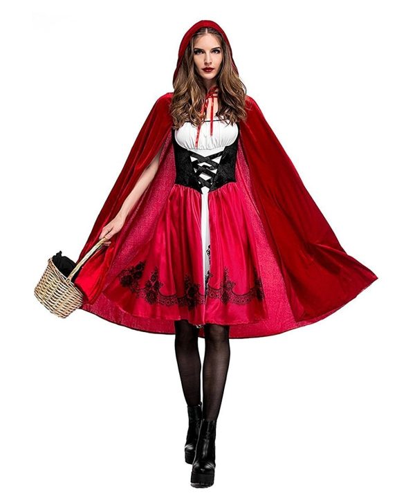 Fantasia Chapeuzinho Vermelho adulto Feminino Plus Luxo Fantasia Chapeuzinho Vermelho adulto Feminino Plus Luxo