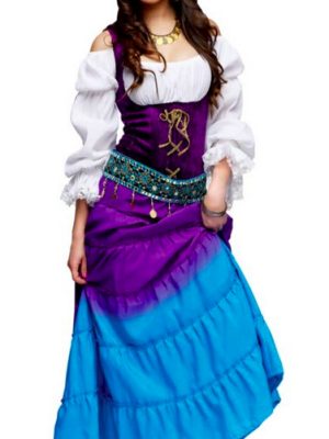 Fantasia Cigana Gipsy Adulto