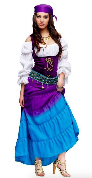 Fantasia Cigana Gipsy Adulto Fantasia Cigana Gipsy Adulto
