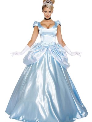 Fantasia Cinderela Adulto Luxo Clássica Fantasia Cinderela Adulto Luxo Clássica